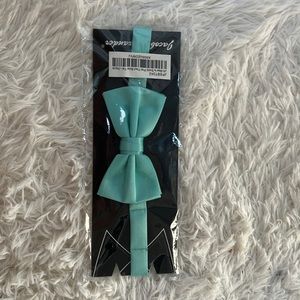 Jacob Alexander | men’s solid pre tied bow - aqua